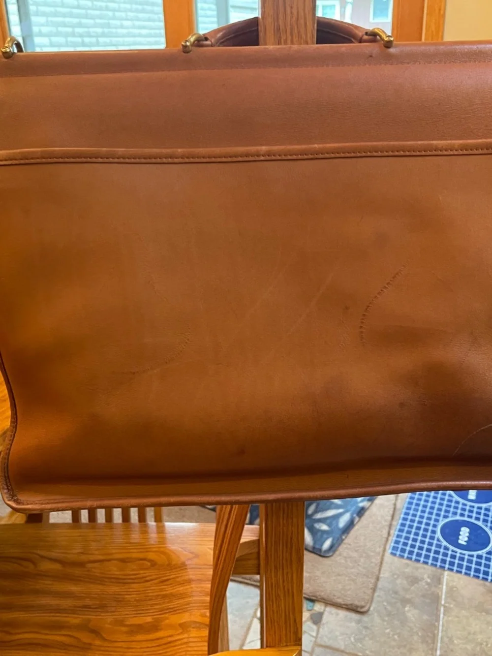 vintage coach briefcase, beautiful condition